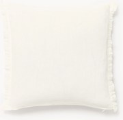 Ľanový poťah na vankúš so strapcami Luana