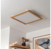 Eglo - LED RGB Stmievateľný panel SALOBRENA-C LED/30,5W/230V hnedá + DO EG99417A