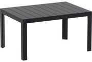 ATLANTIC 140 záhradný rozťahovací stôl black