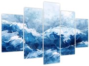 Obraz - Ilustrácia mora (150x105 cm)