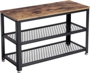 Topánkovník Houseland Dan hnedý/čierny