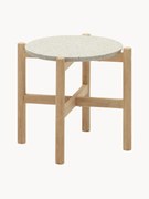 Okrúhly záhradný pomocný stolík Pola