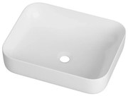 Gamma Pero, umývadlo na dosku 510x400x135 mm, biela lesklá, GMA-UC-PERO