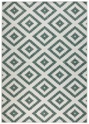 Hanse Home, Kusový koberec Twin-Wendeteppiche 103131 grün creme – na von aj na doma, 80x150, zelená, chodba / predsieň