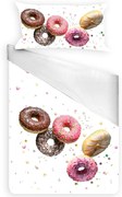 Gipetex Natural Dream 3D talianská obliečka 100% bavlna Donuts - 140x200 / 70x90 cm