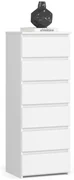 Komoda CL6 40 cm bílá