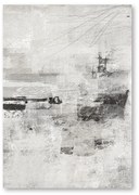 Plátno maľba Grey Abstract