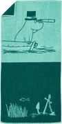 Uterák Moominmamma 70x140, modrozelený