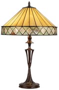 Lampa Tiffany kolekcia ATRIA PEACOCK 60*Ø40 2*E27