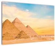 Obraz egyptských pyramíd (90x60 cm)