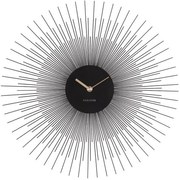 Karlsson 5817BK Dizajnové nástenné hodiny pr. 45 cm