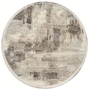 Koberec EXCLUSIVE 167 tmavobéžový / zlatý kruh