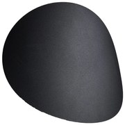 Čierne nástenné svietidlo Sollux Junker