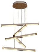 Závesné svietidlo NEDES LED svietidlo + diaľkový ovládač 75W J7311/W