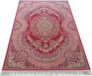 DY Prémiový koberec s exkluzívnym vzorom Pers 01 - červená Rozmer: 150x230 cm