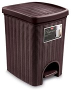 STEFANPLAST Odpadkový kôš 20 l, 31 × 27,5 × 39 cm, hnedý