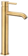 Batéria umývadlová vysoká Moza Gold