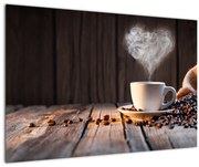 Obraz - Čas na kávu (90x60 cm)