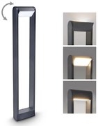 Brilagi - LED Vonkajšia lampa CROTONE LED/7W/230V antracit IP54 80 cm