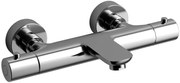 Sapho Sapho, KIMURA Nástenná vaňová termostatická batéria, chróm, KU210