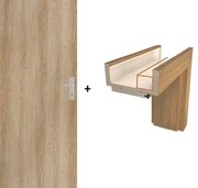 DRE Technické protipožiarne dvere naturel naturel levé 80 cm brest SETDPOJ80L