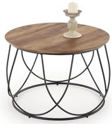 Konferenčný stolík Nubira orech / čierny