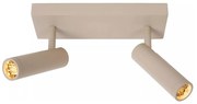 Lucide 22974/02/41 - Bodové svietidlo GRADO 2xGU10/8W/230V béžové