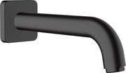 Hansgrohe Vernis Shape, vaňový výtok, čierna matná, HAN-71460670