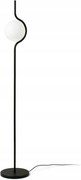 Faro Le Vita čierna stojacia lampa, stmievateľná, Led, dizajnová, 694 lm