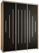 Skriňa 45 Canaris 12 190 artisan/čierna/silver