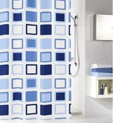 Kleine Wolke Clipper sprchový záves 120x200cm modrá 5209723238