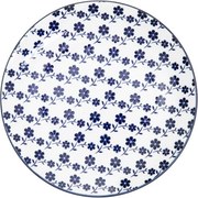 Dezertný tanier NAVIA granátový s kvetmi 875750