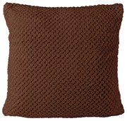ŽAKÁROVÁ DEKORAČNÁ OBLIEČKA NA VANKÚŠ AMORRO 40X40 CM ČOKOLÁDOVÁ
