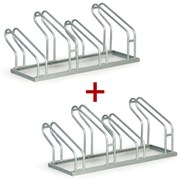 Stojan na bicykle 1+1 ZADARMO, 4 státia