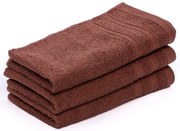 Detský uterák Bella tmavohnedý 30x50 cm, 100% bavlna
