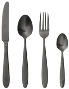 4-dielna súprava príborov v čiernej farbe Bloomingville Cutlery Eleganza