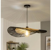 Brilagi - LED luster na lanku CERIA BOHO 1xE27/40W/230V pr. 50 cm čierna/hnedá