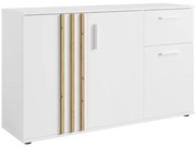 Komoda TOLIS 3D1S, biela