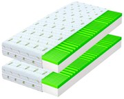 Wilsondo Vysoký penový matrac Brave 90x200x21 cm (2ks) 1+1