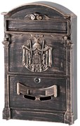 Poštová schránka GLA-Alu Antique bronze, hliníková