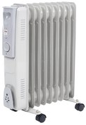 Elektrický olejový radiátor NB-1011 2000 W - biela
