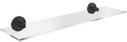 GROHE 412022430 - Sklenená polica START 530 mm čierna