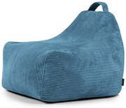 Modrý menčestrový detský sedací vak Game Amuse – SLOWDOWN