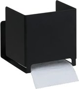 Bemeta Living držiak toaletného papiera čierna nerez 101512230