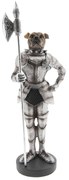 Dekorácie Pes v brnení - 13 * 9 * 33 cm