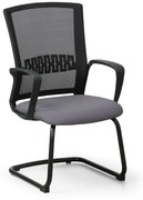 Konferenčná stolička ROY, sivá