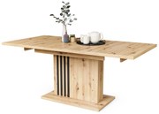 LEONEL Dub Artisan – MODERNÝ ROZKLADACÍ STÔL AŽ DO 180 cm!