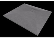 Gamma Erga Oldaf, SMC štvorcová sprchová vanička 90 x 90 cm, šedá matná, ERG-GMA-OL-9090G