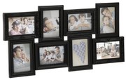 Fotorámik na 8 fotografií RD6972 čierna