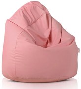 Sedací vak SAKO svetloružový ekokoža